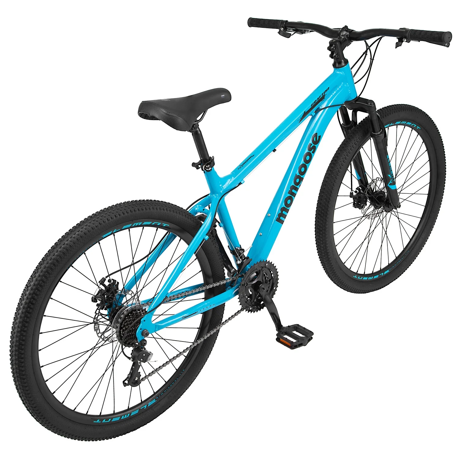 Mongoose Grafton Mountainbike, 27,5-Zoll-Räder, 21 Gänge, Blau - Image 4
