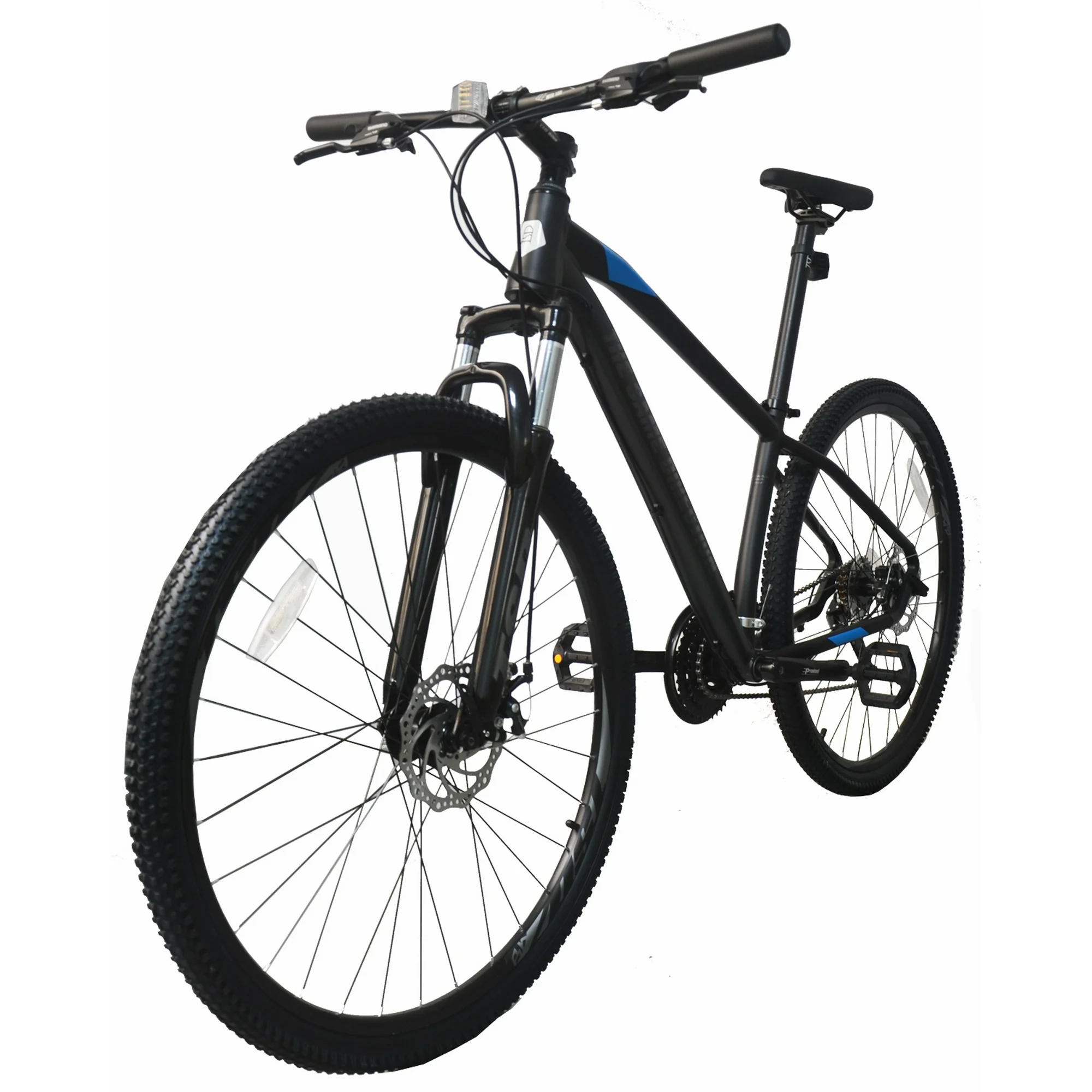 TSD Bicycles 29" Mountainbike, Schwarz/Blau - Image 4