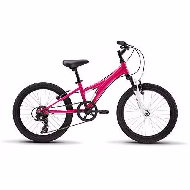 Diamondback Bicycles Tess 20 Jugend-Mountainbike für Mädchen, 20"-Räder, Pink