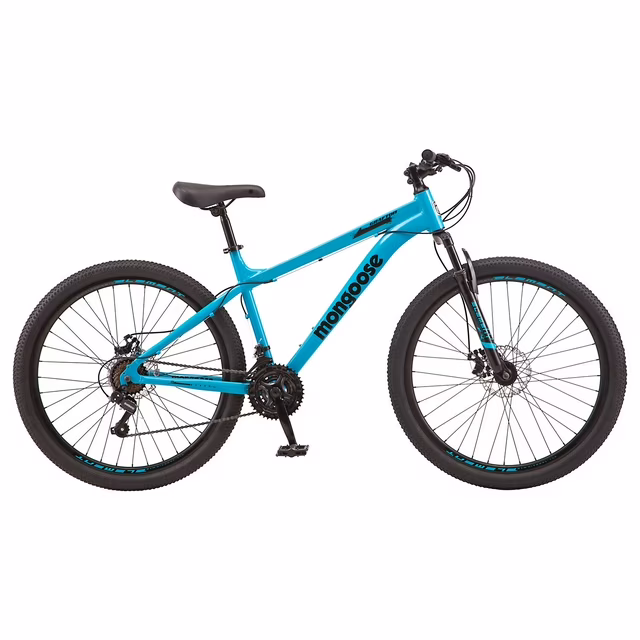 Mongoose Grafton Mountainbike, 27,5-Zoll-Räder, 21 Gänge, Blau