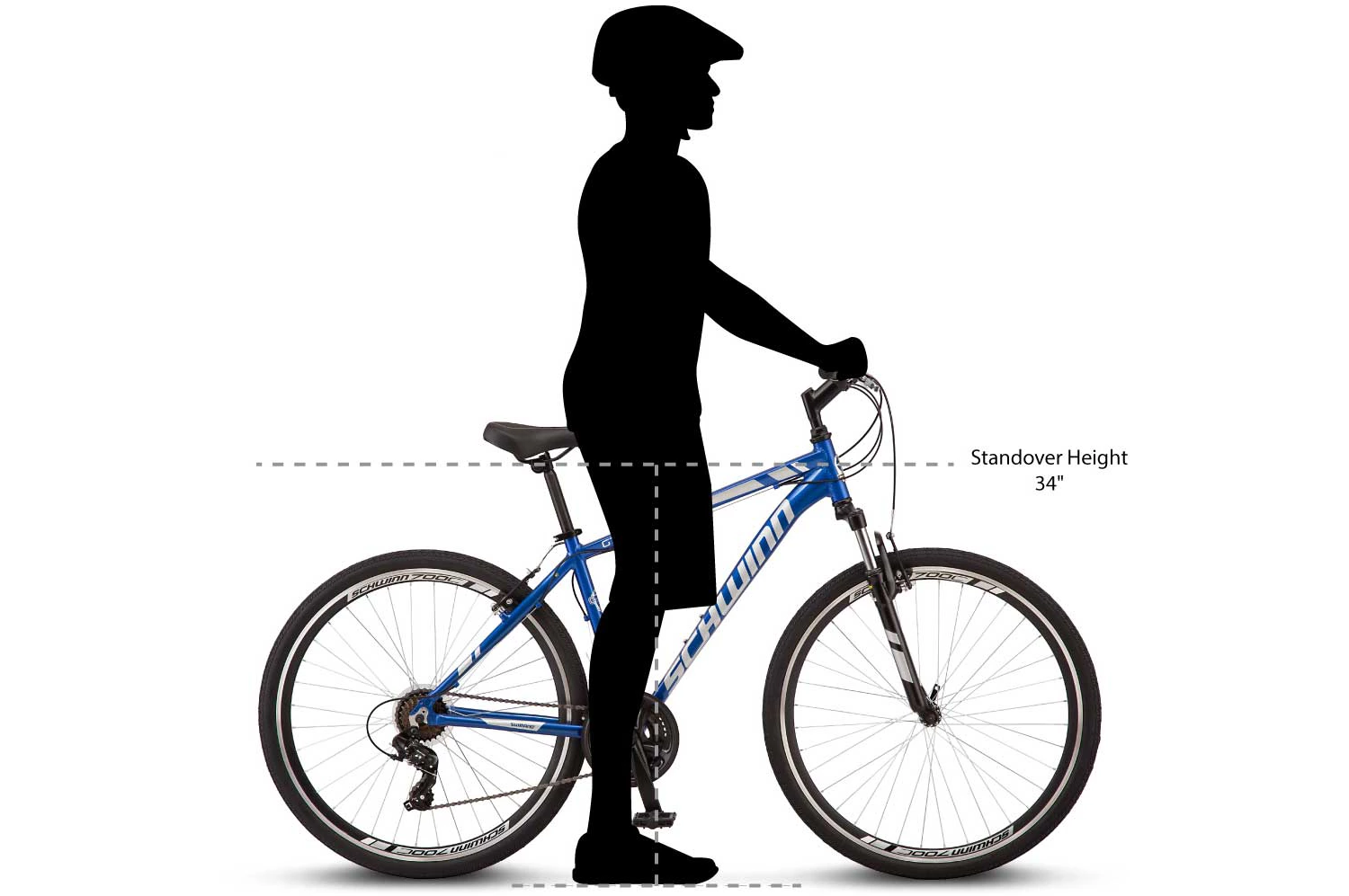 Schwinn Herren GTX 3 Hybridrad - Image 4