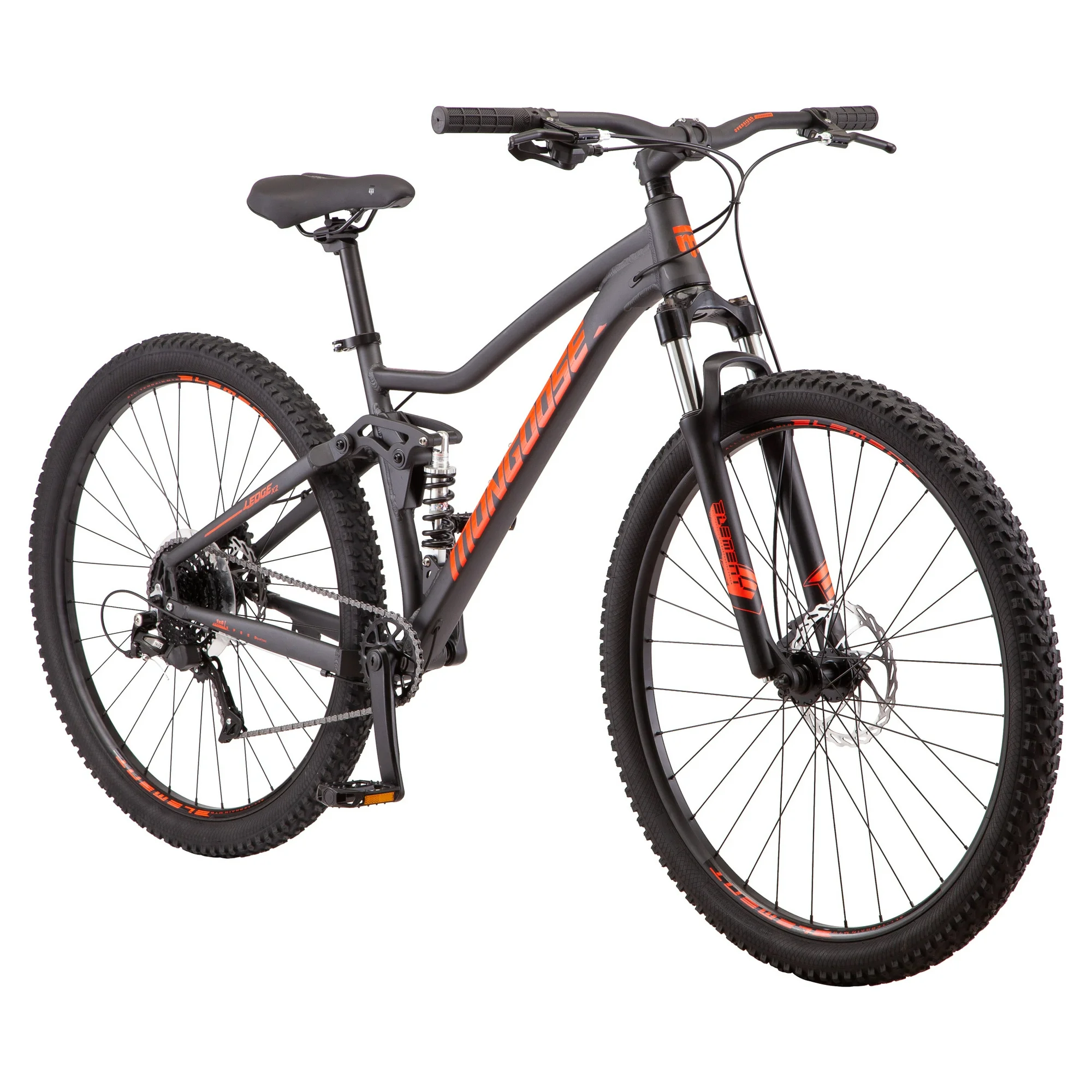 Mongoose Ledge X2 Mountainbike, 29-Zoll-Räder, 8 Gänge, Erwachsene ab 14 Jahren, Grau - Image 4